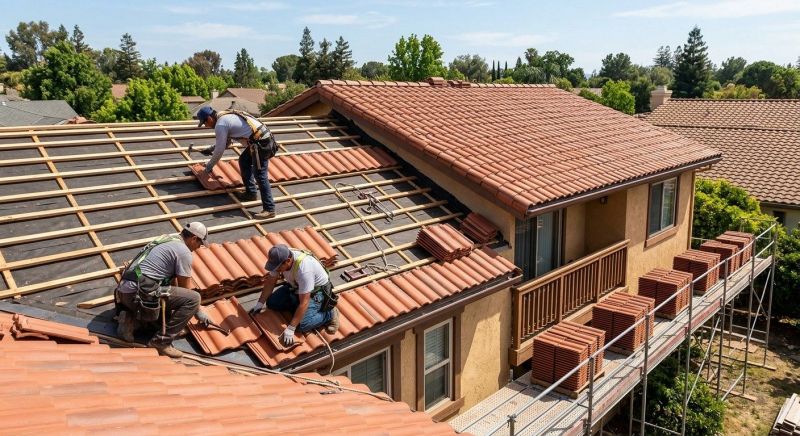 Tile Roof Installation in Ho Ho Kus, NJ