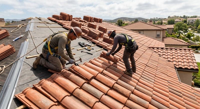 Tile Roof Installation in Ho Ho Kus, NJ