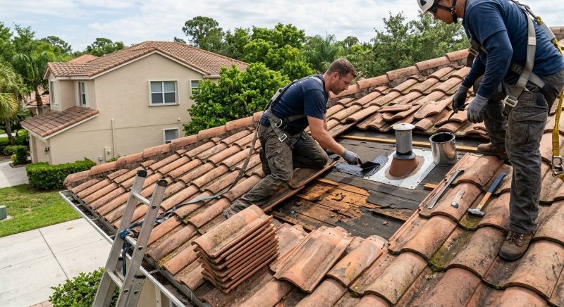 Tile Roof Repair in Merrick, NY
