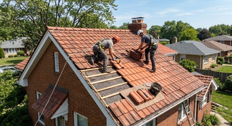 Tile Roof Repair in Orange, NJ