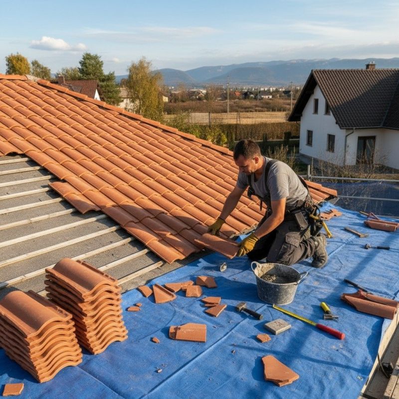 Tile Roof Repair in Pequannock, NJ