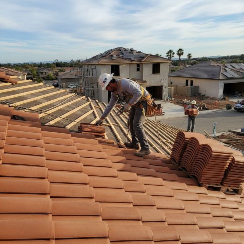 Tile Roof Replacement in Irvington, NY