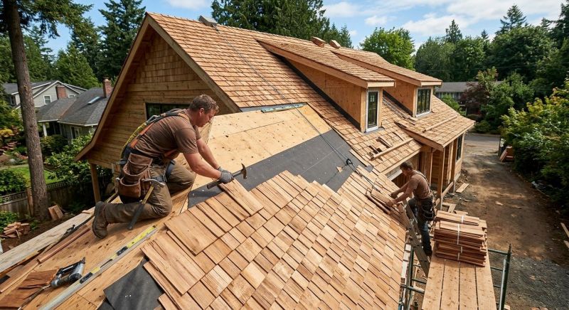 Wood Roofing Installation in Bellmore, NY