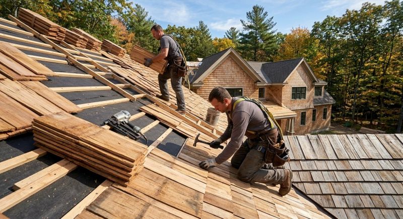Wood Roofing Installation in Bronxville, NY