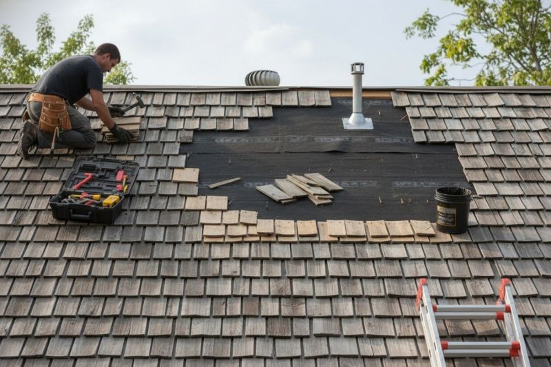 Wood Shake Roof Repair in East Orange, NJ