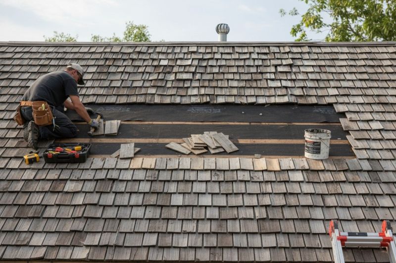 Wood Shake Roof Repair in Fort Lee, NJ