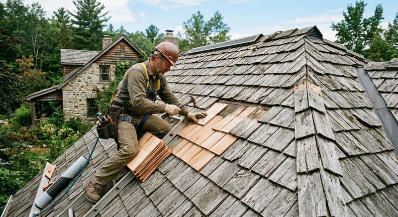 Wood Shake Roof Repair in Little Falls, NJ