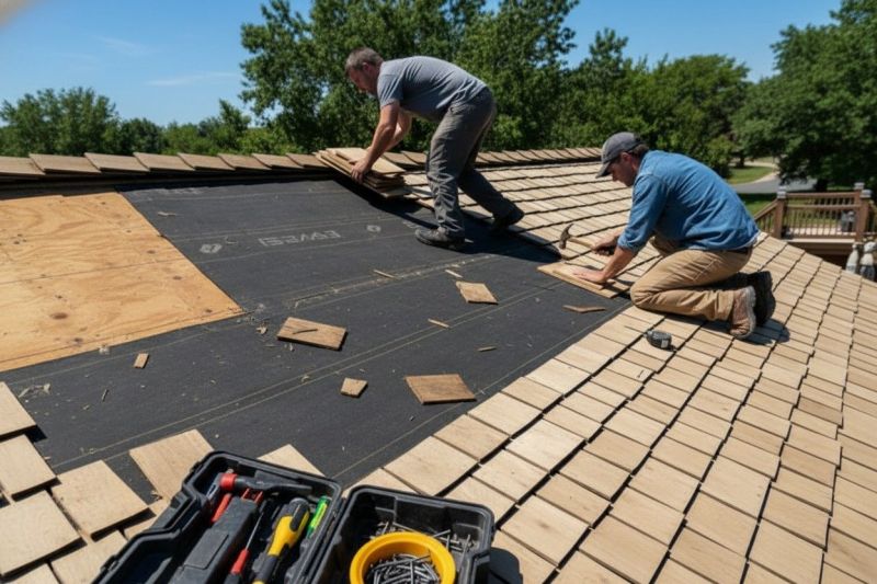 Wood Shake Roof Repair in Little Falls, NJ